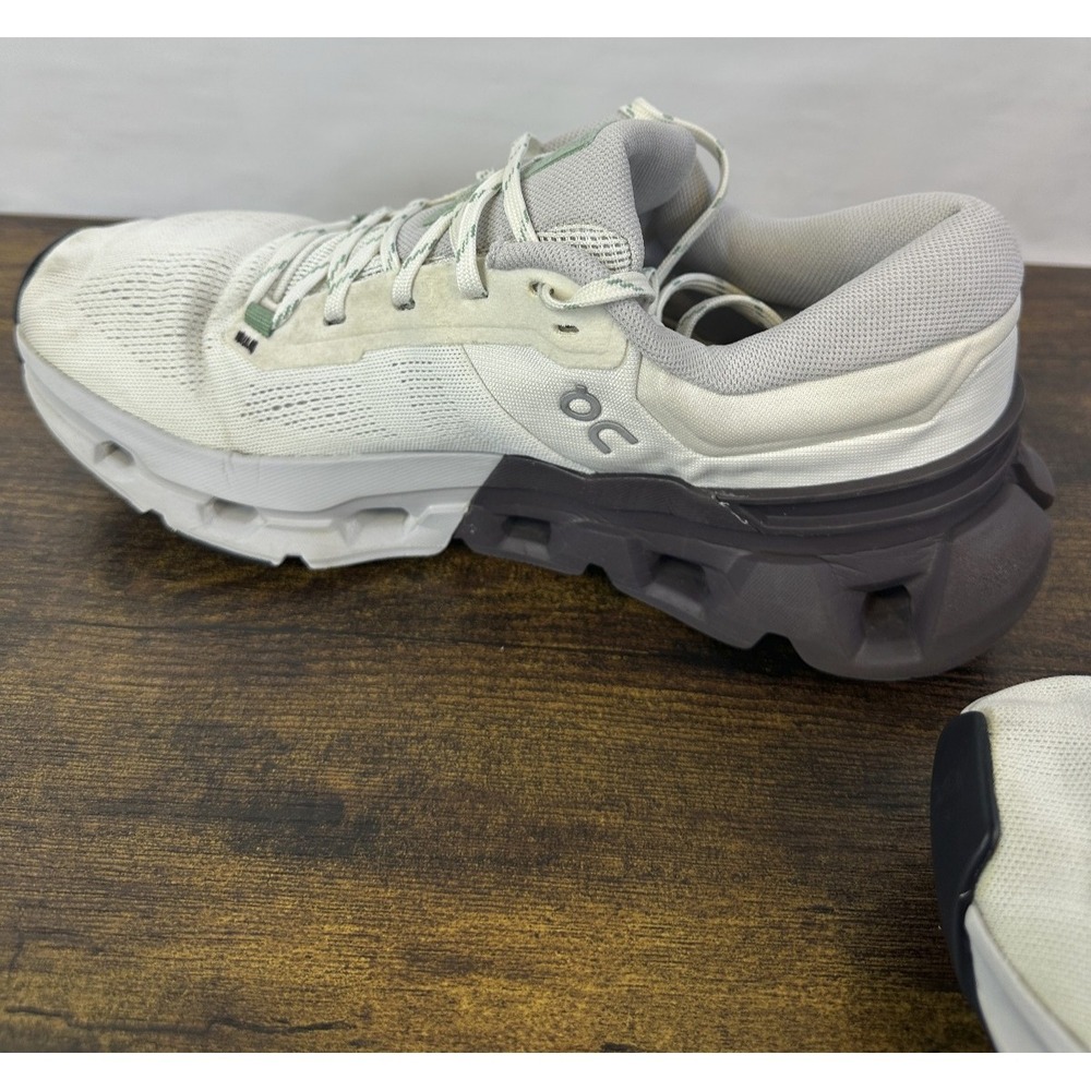 On Cloudflyer 5 White Pebble Mens Running Shoes Size 9 Gym Athletic Stability - Picture 4 of 16